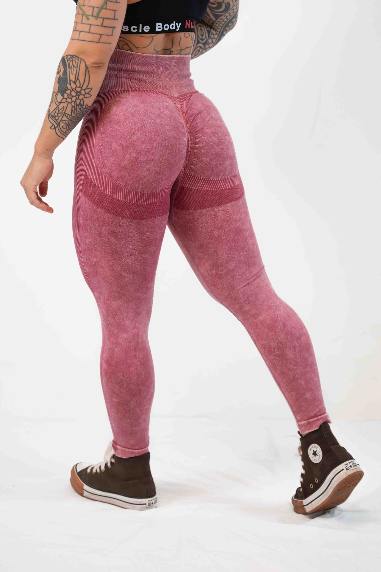 MBN Yoga Women's Legging Pro - Wijn Rood